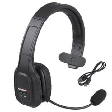 AUDIOCORE Audiocore AC864 Bluetooth slušalke za klicni center, rdeče