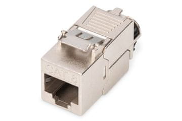 Digitus Digitus DN-93615 Keystone modul RJ45 Cat 8.1 STP, brez orodja, jeklen