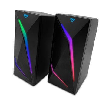 Media-Tech Media-Tech MT3172 COBRA PRO URION 2.0 zvočniki, Bluetooth 5.0, RGB, črni