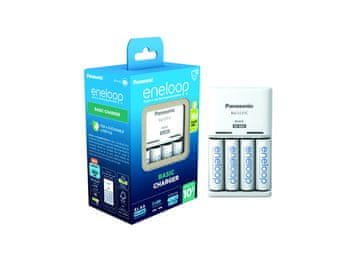 Panasonic Panasonic BQ-CC51 polnilnik baterij + 4x AA Eneloop