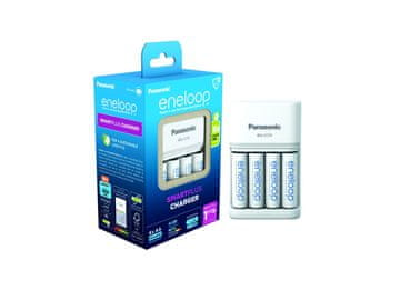 Panasonic Panasonic Eneloop BQCC55 polnilnik za AA baterije s 4x AA baterijami
