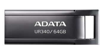 A-Data ADATA UR340 USB ključek 64GB USB 3.2 Gen 2, črn