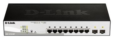 D-Link D-Link DGS-1210-08P omrežni stikalo 8xGigabit PoE, upravljano L2