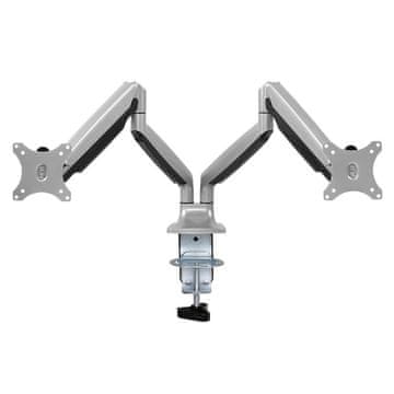 LogiLink LogiLink AA0047 nosilec za 2 monitorja 13-27", max 2x9kg, črn