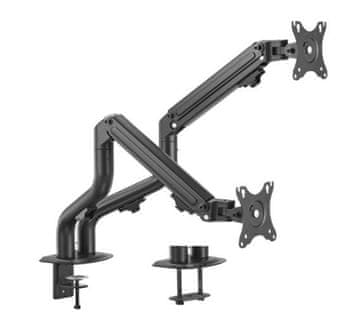 Gembird Gembird MA2-FB-XL Nosilec za 2 monitorja 17-32" do 8kg