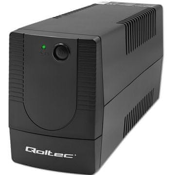 slomart Qoltec 53774 UPS napajalnik, 1000VA / 600W