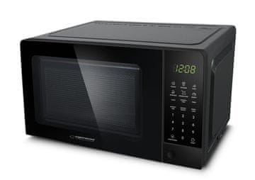 Esperanza Esperanza EKO009 samostoječa mikrovalovna pečica, 20L, 700W, črna