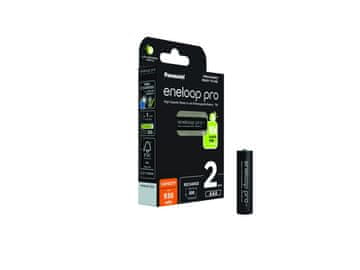 Panasonic Panasonic Eneloop Pro AAA baterije 930 mAh, 2 kosa