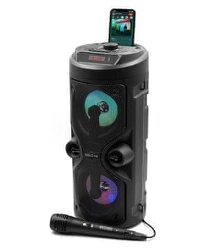 slomart SQUEAK SQ1004 Bluetooth 5.0 zvočnik s funkcijo karaoke