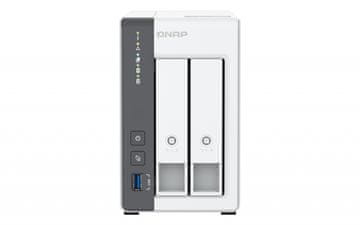 Qnap QNAP TS-216G NAS strežnik, 2-bay, ARM Cortex-A55 2.0GHz, 4GB RAM, bel