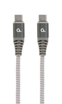 Gembird Gembird CC96-15CB-PD60 USB-C kabel 1.5m, 60W PD, črn