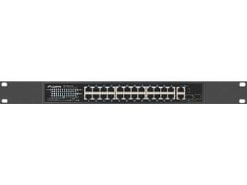 Lanberg Lanberg RSFE-24P-2C-250 omrežni stikalo, 24x 100MB PoE+, 2x Combo