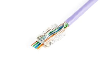 Digitus Digitus DN-93601 RJ45 konektor Cat.5e, neoklopljen, pakiranje 100 kosov