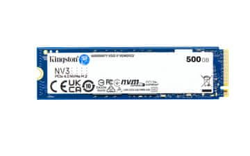 Kingston Kingston NV3 SSD 500GB M.2 2280 PCIe 4.0 NVMe
