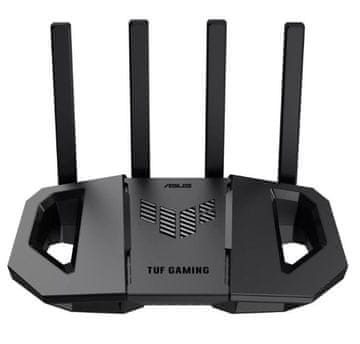 slomart ASUS TUF-BE3600 usmerjevalnik WiFi 7, dvopasovni, črn