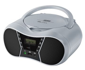 Eltra Eltra LILA2 Radio CD predvajalnik USB/BT, srebrn