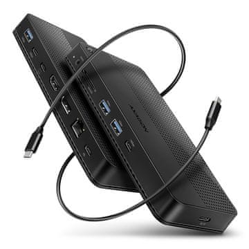 AXAGON AXAGON HMC-U4 USB Hub 12v1, USB 4.0 40Gbps, HDMI 8K, PD 100W