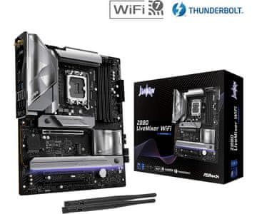 ASRock ASRock Z890 LiveMixer WiFi ATX matična plošča, LGA 1851, Intel Core Ultra (Series 2)