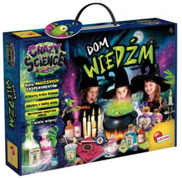 Lisciani LISCIANI Crazy Science Dom wiedźm komplet za eksperimente, 8+