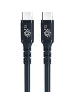 slomart TB Kabel USB-C v USB-C 50cm, silikonski, črn