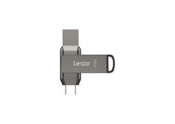 Lexar Lexar JumpDrive Dual Drive D400 USB ključek 256GB, USB-C/A 3.1