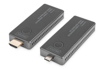 Digitus Digitus DA-70838 brezžični USB-C na HDMI video oddajnik/sprejemnik, 30m, 4K30Hz