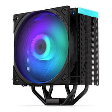 Endorfy ENDORFY Fera 5 Black ARGB hladilnik procesorja, 2x12cm ARGB ventilatorja