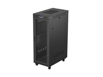 Lanberg Lanberg Rack omarica 19" 32U 600x1000, perforirana vrata, črna