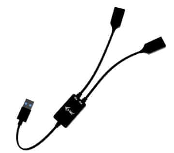 I-TEC i-tec HUB USB-A 2-portni razdelilnik (2x USB-A)