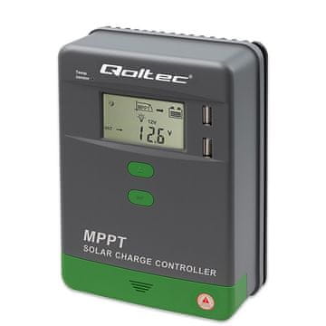 Qoltec Qoltec MPPT 40A solarni regulator polnjenja, 12V/24V, LCD, Bluetooth