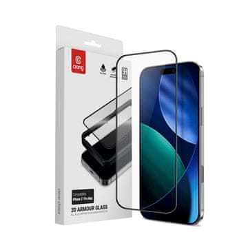 Crong CRONG 3D Armour Glass zaščitno steklo iPhone 17 Pro Max + montažni okvir