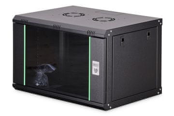 Digitus Digitus DN-40014 Mrežni ormar 19" 7U, 600x450mm, staklena vrata, crna, 60kg