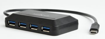 Gembird Gembird USB-C-4P-01 USB-C razdelilec na 4x USB 3.1, aluminij