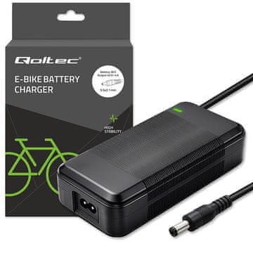 Qoltec Qoltec 526126 polnilnik za električno kolo/skuter 42V 4A, 5.5*2.1mm