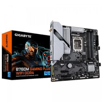 Gigabyte GIGABYTE B760M GAMING PLUS WIFI DDR4 matična plošča s1700