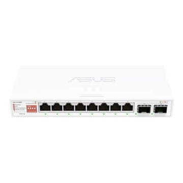 slomart ASUS QG-U1080 omrežni preklopnik, 8x 2.5GbE + 2x 10Gb SFP+