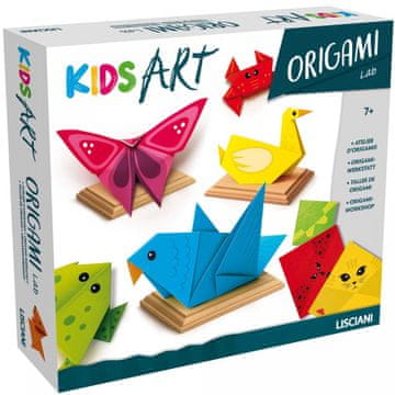 Lisciani LISCIANI Kids Art - Laboratorij origami, komplet za ustvarjanje