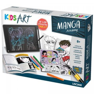 Lisciani LISCIANI Kids Art - Laboratorium Mangi komplet za risanje mange