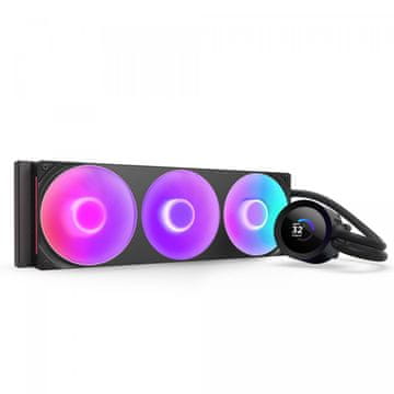 NZXT NZXT Kraken Plus 360 RGB V2 vodno hlajenje, črno