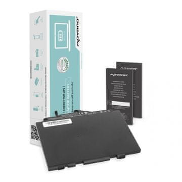 Bateria Movano baterija SN03XL za HP EliteBook 725/820 G3 - 4000 mAh (44 Wh)