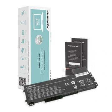 movano Movano VV09XL baterija za prenosnik HP Zbook 15 G3/G4 - 4600 mAh