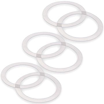 Northix Komplet 6 zamenljivih silikonskih tesnil premera 11 cm