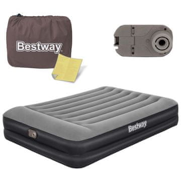 Bestway Napihljiva vzmetnica 203x152x46 cm z vgrajeno električno črpalko Bestway 67403