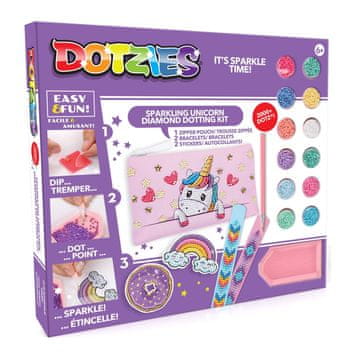 DIAMOND DOTZ Dotzies Komplet Za Aktivnost Otroški Samorog