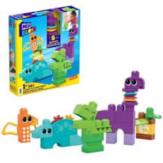 MEGA BLOKS Mega Bloki Fisher-Price Squeak'N Chomp Dinos