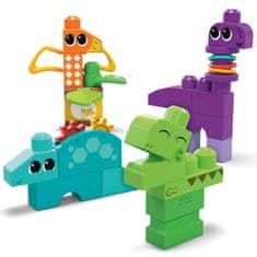 MEGA BLOKS Mega Bloki Fisher-Price Squeak'N Chomp Dinos