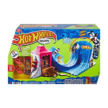 Hot Wheels Set Za Drsalke Hot Wheels Skate Zabaviščni Park
