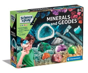 Clementoni Clem. Minerali in geode