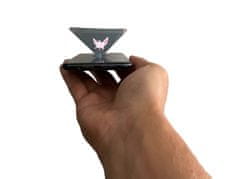 Northix Začetni paket Holomonster: Hologramska piramida in 3 karte