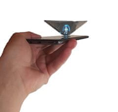 Northix Začetni paket Holomonster: Hologramska piramida in 3 karte